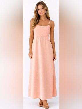 NWT A New Day™ Target brand Women's Sleeveless Pink Maxi Dress Size Large